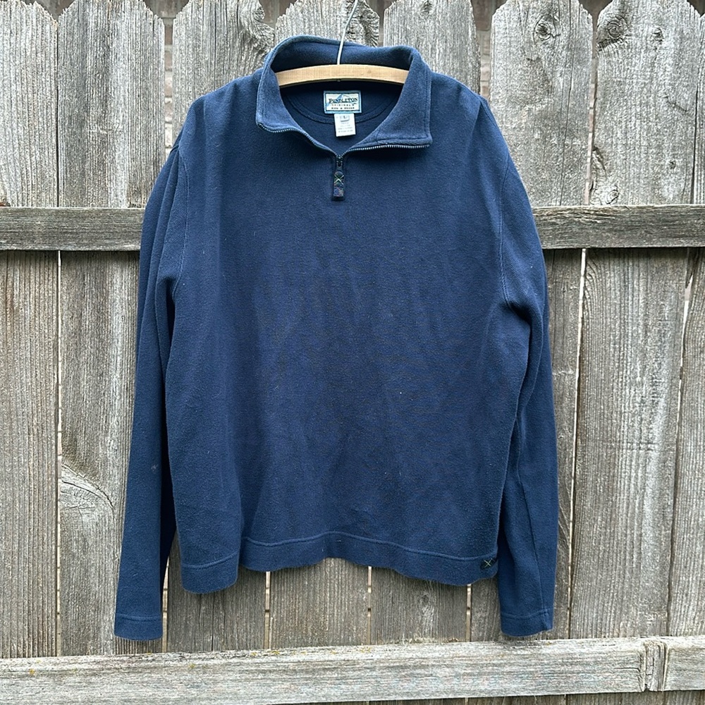 Women’s Pendleton Quarter Zip Pullover Large - image 1